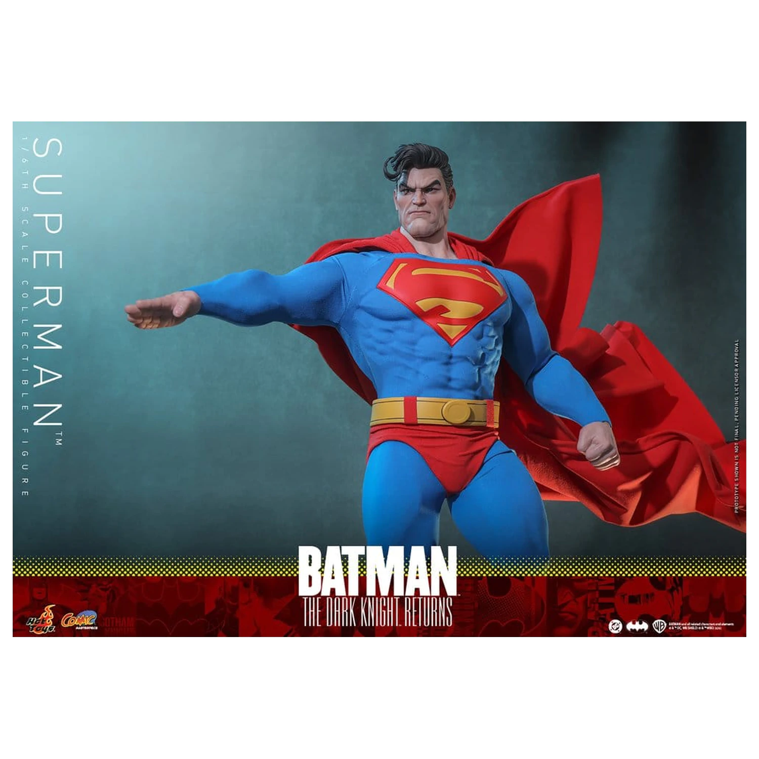Batman: The Dark Knight Returns Comic Masterpiece akčná figúrka 1/6 Superman 34 cm produktová fotografia