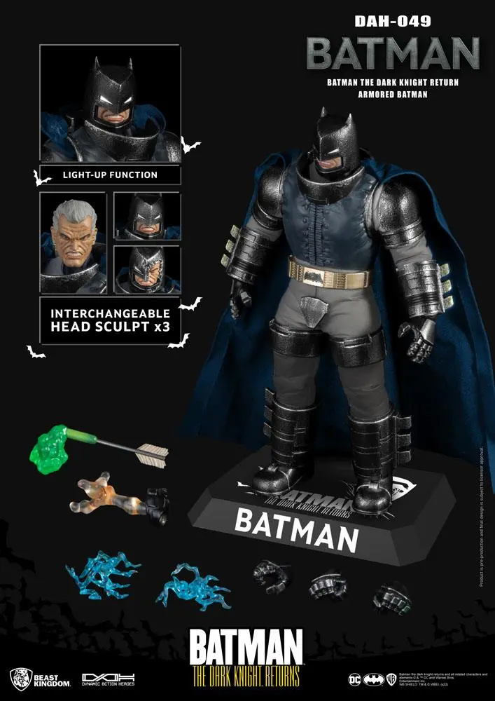 Batman The Dark Knight Returns Dynamic 8ction Heroes Akčná figúrka 1:9 Armored Batman 21 cm termékfotó