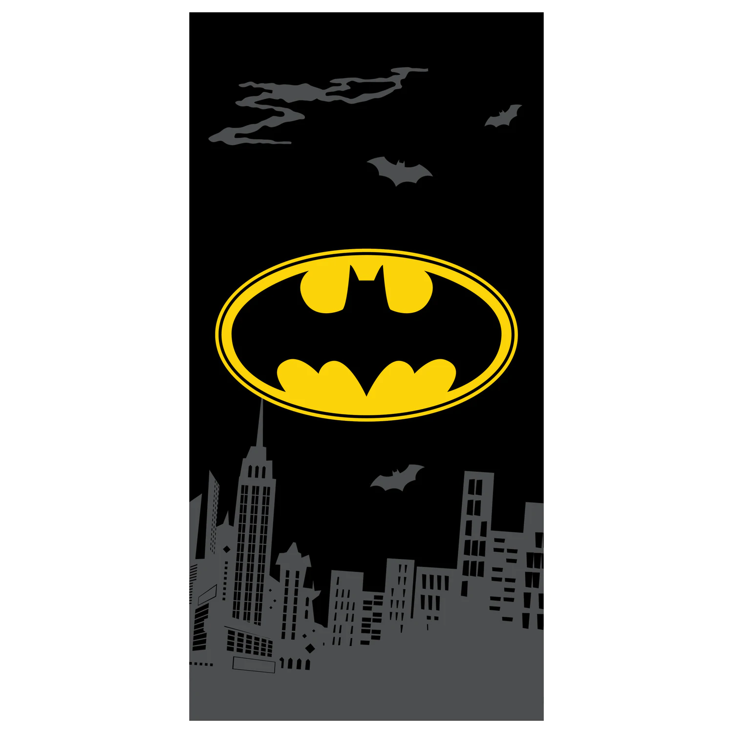 Batman The Emblem uterák 70x140cm produktová fotografia