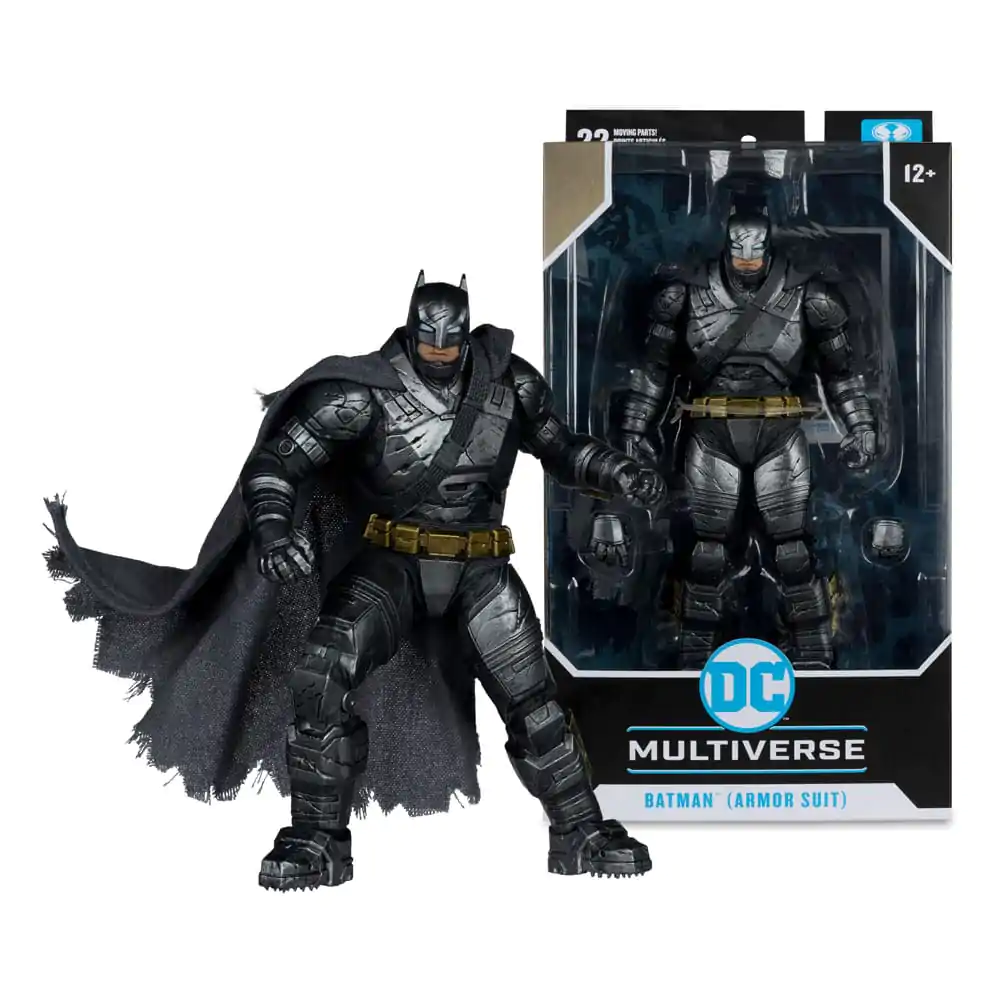 Batman v Superman: Dawn of Justice DC Multiverse Akčná Figúrka Batman (Armor Suit) 19 cm produktová fotografia