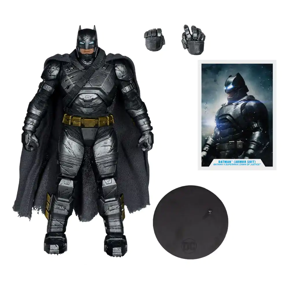 Batman v Superman: Dawn of Justice DC Multiverse Akčná Figúrka Batman (Armor Suit) 19 cm produktová fotografia