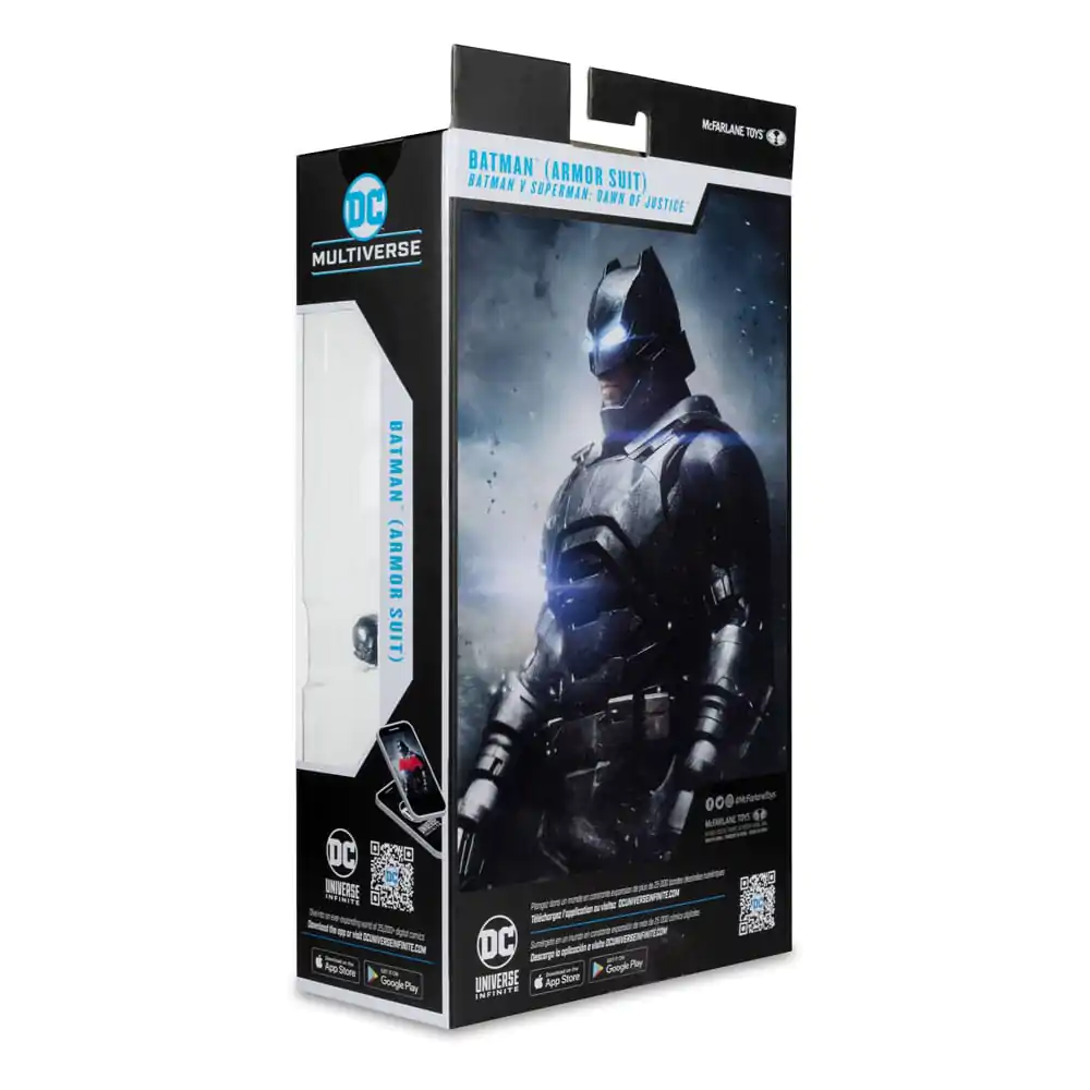Batman v Superman: Dawn of Justice DC Multiverse Akčná Figúrka Batman (Armor Suit) 19 cm produktová fotografia