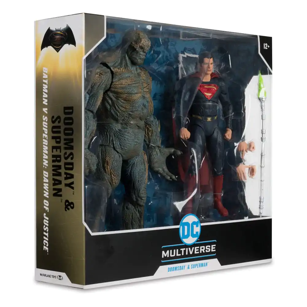 Batman v Superman: Dawn of Justice DC Multiverse Mega akčná figúrka 2-Pack Doomsday & Superman termékfotó