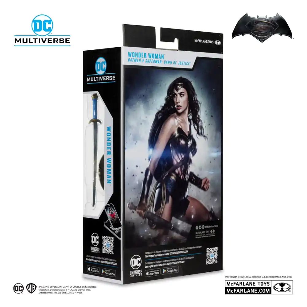 Batman v Superman: Dawn of Justice DC Multiverse Akčná Figúrka Wonder Woman 18 cm produktová fotografia