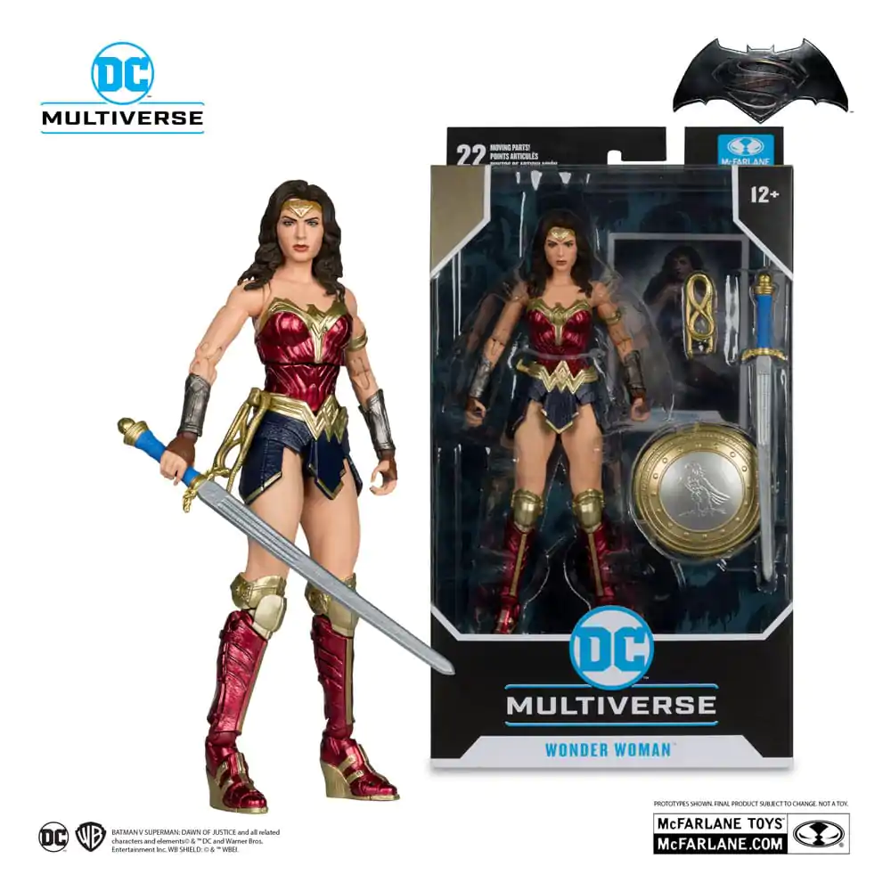 Batman v Superman: Dawn of Justice DC Multiverse Akčná Figúrka Wonder Woman 18 cm produktová fotografia