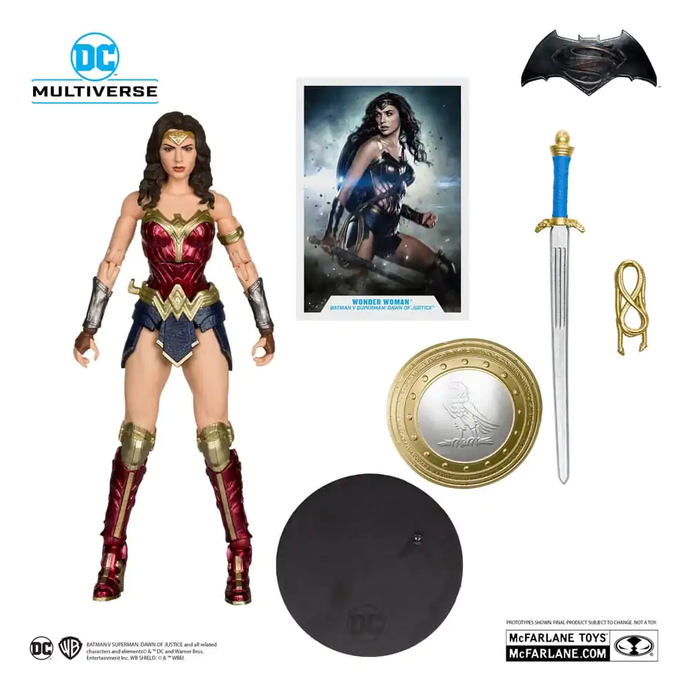 Batman v Superman: Dawn of Justice DC Multiverse Akčná Figúrka Wonder Woman 18 cm produktová fotografia