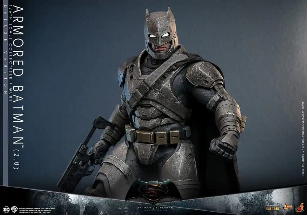 Batman v Superman: Dawn of Justice Movie Masterpiece Akčná figúrka 1/6 Armored Batman 2.0 (Deluxe Version) 33 cm produktová fotografia