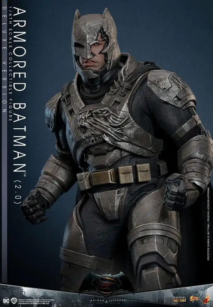 Batman v Superman: Dawn of Justice Movie Masterpiece Akčná figúrka 1/6 Armored Batman 2.0 (Deluxe Version) 33 cm produktová fotografia