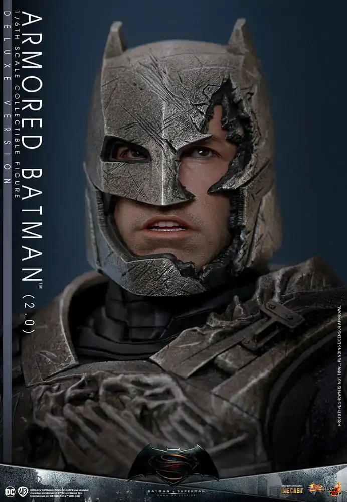 Batman v Superman: Dawn of Justice Movie Masterpiece Akčná figúrka 1/6 Armored Batman 2.0 (Deluxe Version) 33 cm produktová fotografia