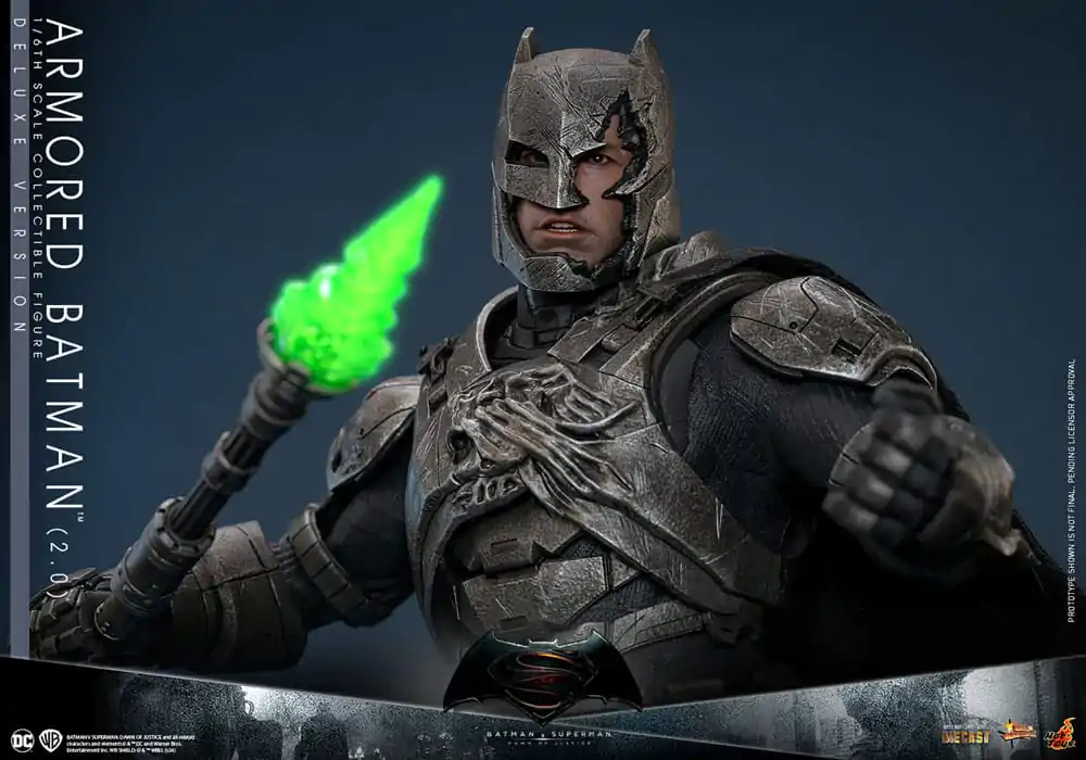 Batman v Superman: Dawn of Justice Movie Masterpiece Akčná figúrka 1/6 Armored Batman 2.0 (Deluxe Version) 33 cm produktová fotografia