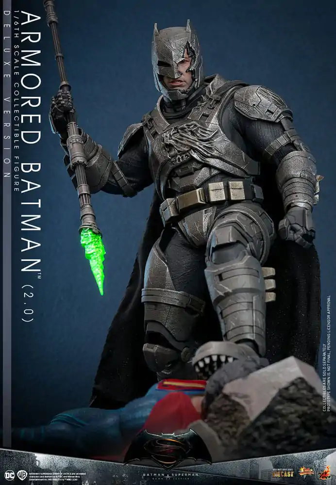 Batman v Superman: Dawn of Justice Movie Masterpiece Akčná figúrka 1/6 Armored Batman 2.0 (Deluxe Version) 33 cm produktová fotografia