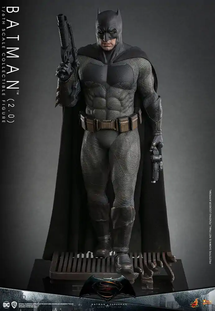 Batman v Superman: Dawn of Justice Movie Masterpiece Akčná figúrka 1/6 Batman 2.0 32 cm termékfotó