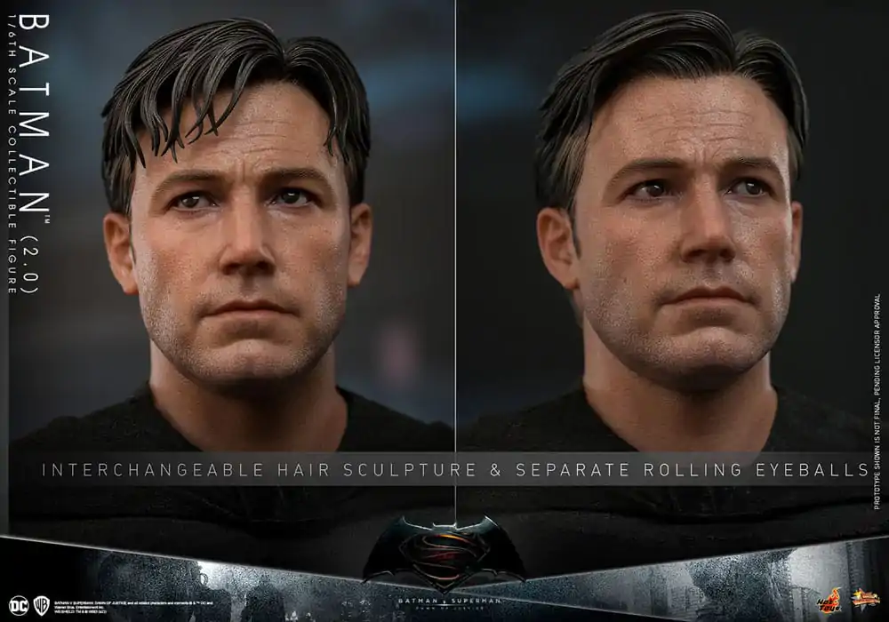 Batman v Superman: Dawn of Justice Movie Masterpiece Akčná figúrka 1/6 Batman 2.0 32 cm termékfotó