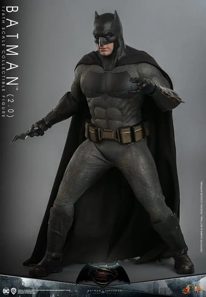 Batman v Superman: Dawn of Justice Movie Masterpiece Akčná figúrka 1/6 Batman 2.0 32 cm termékfotó