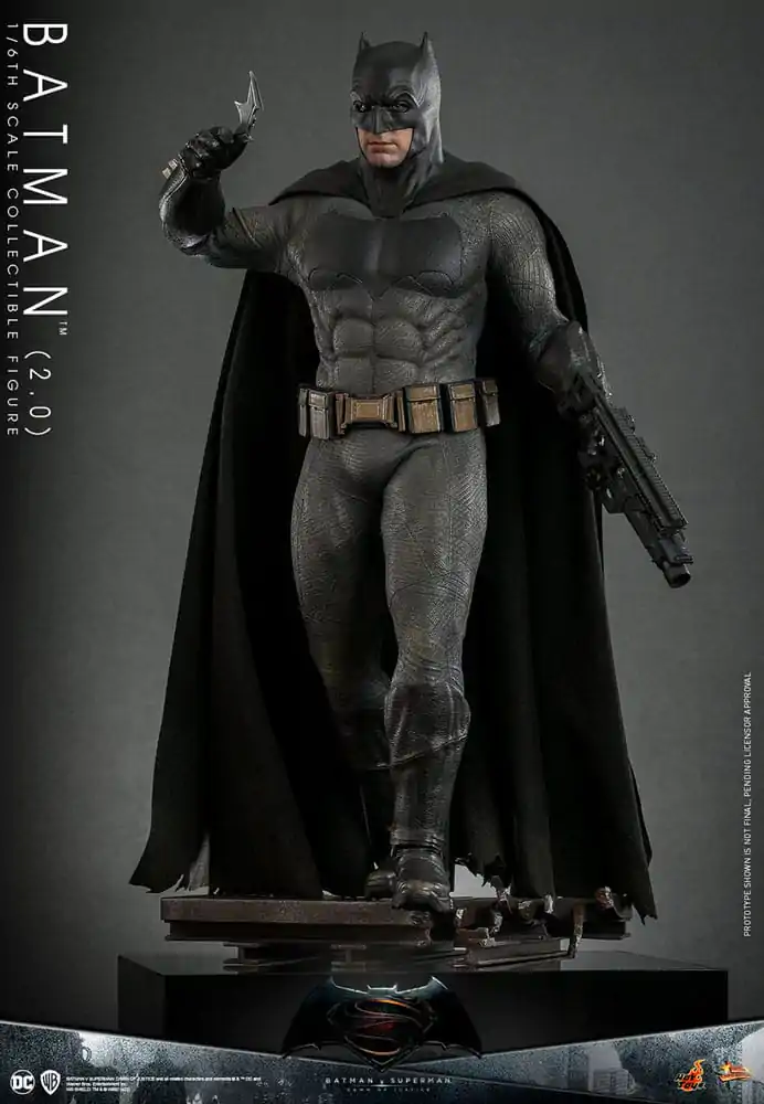 Batman v Superman: Dawn of Justice Movie Masterpiece Akčná figúrka 1/6 Batman 2.0 32 cm termékfotó