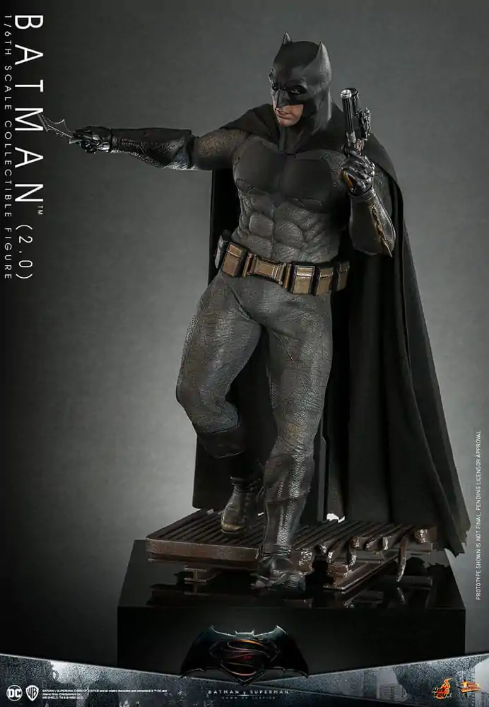 Batman v Superman: Dawn of Justice Movie Masterpiece Akčná figúrka 1/6 Batman 2.0 32 cm termékfotó