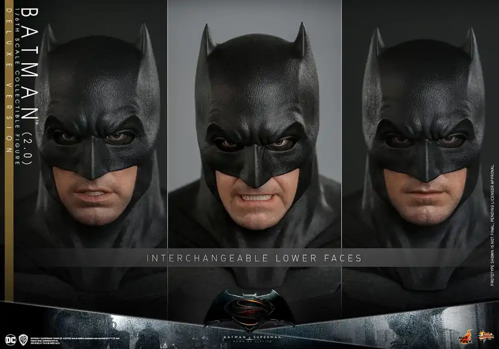 Batman v Superman: Dawn of Justice Movie Masterpiece Akčná figúrka 1/6 Batman 2.0 (Deluxe Version) 32 cm produktová fotografia