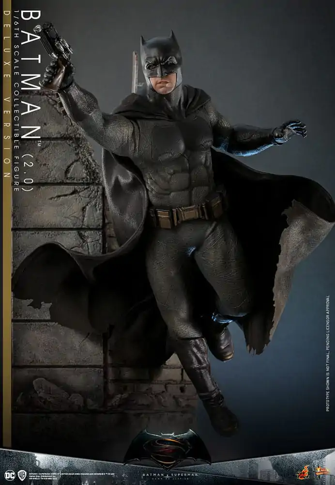 Batman v Superman: Dawn of Justice Movie Masterpiece Akčná figúrka 1/6 Batman 2.0 (Deluxe Version) 32 cm produktová fotografia