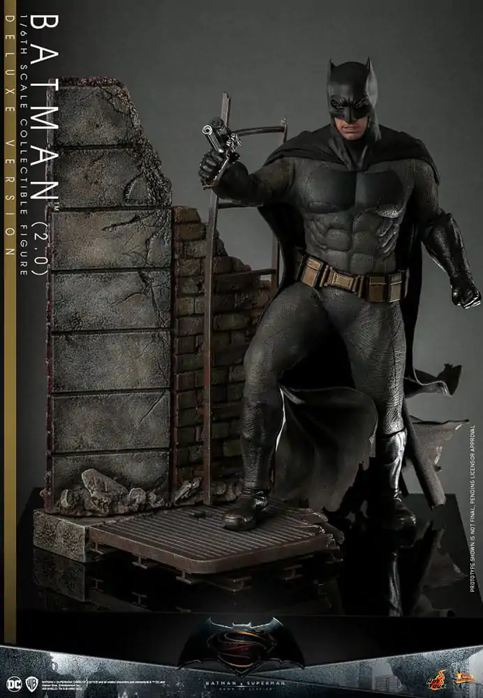 Batman v Superman: Dawn of Justice Movie Masterpiece Akčná figúrka 1/6 Batman 2.0 (Deluxe Version) 32 cm produktová fotografia