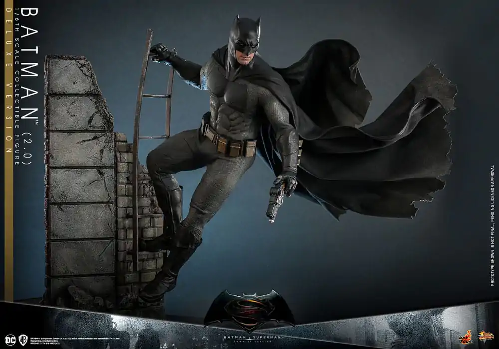 Batman v Superman: Dawn of Justice Movie Masterpiece Akčná figúrka 1/6 Batman 2.0 (Deluxe Version) 32 cm produktová fotografia