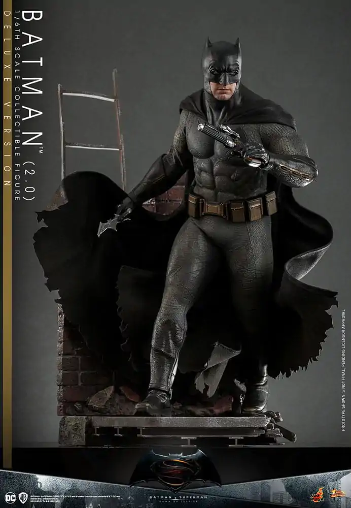 Batman v Superman: Dawn of Justice Movie Masterpiece Akčná figúrka 1/6 Batman 2.0 (Deluxe Version) 32 cm produktová fotografia