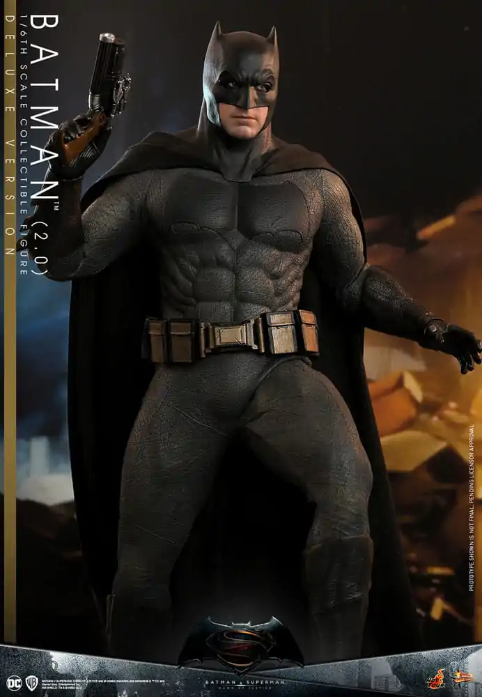 Batman v Superman: Dawn of Justice Movie Masterpiece Akčná figúrka 1/6 Batman 2.0 (Deluxe Version) 32 cm produktová fotografia
