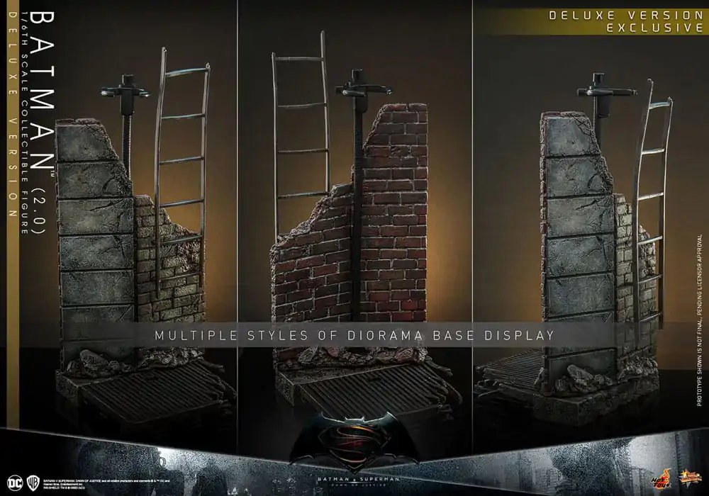 Batman v Superman: Dawn of Justice Movie Masterpiece Akčná figúrka 1/6 Batman 2.0 (Deluxe Version) 32 cm produktová fotografia