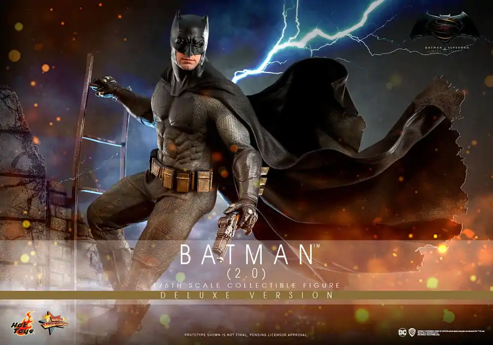 Batman v Superman: Dawn of Justice Movie Masterpiece Akčná figúrka 1/6 Batman 2.0 (Deluxe Version) 32 cm produktová fotografia