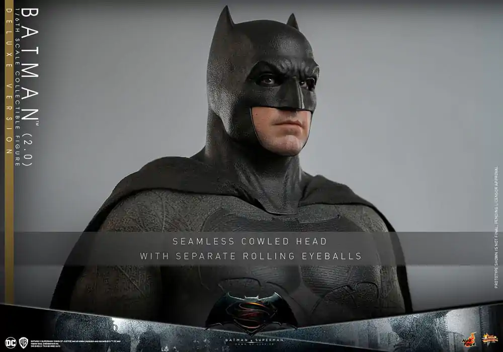 Batman v Superman: Dawn of Justice Movie Masterpiece Akčná figúrka 1/6 Batman 2.0 (Deluxe Version) 32 cm produktová fotografia