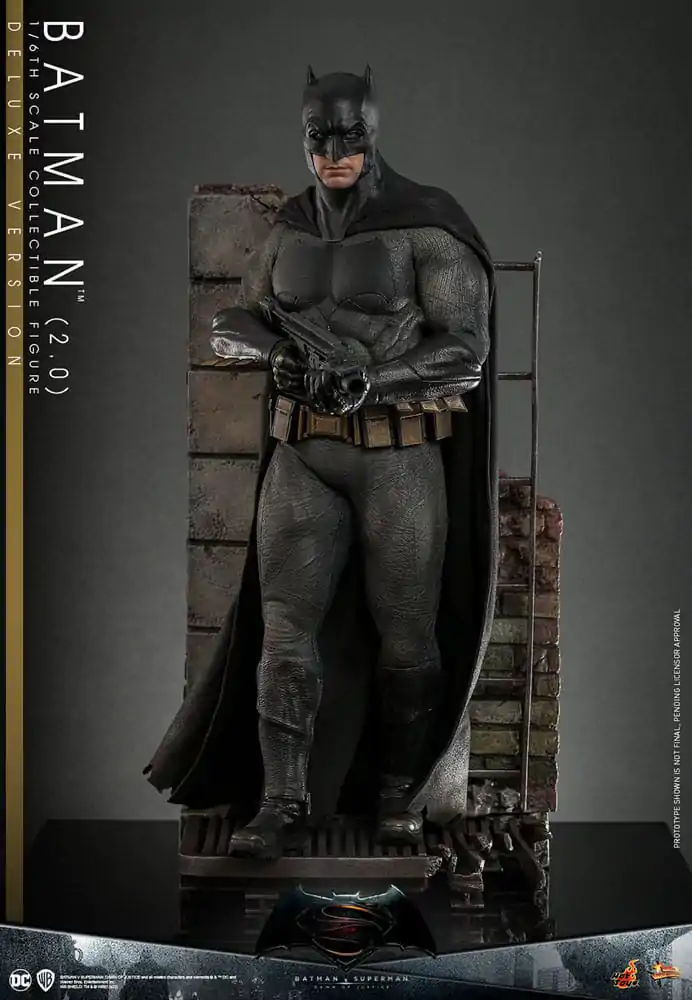 Batman v Superman: Dawn of Justice Movie Masterpiece Akčná figúrka 1/6 Batman 2.0 (Deluxe Version) 32 cm produktová fotografia