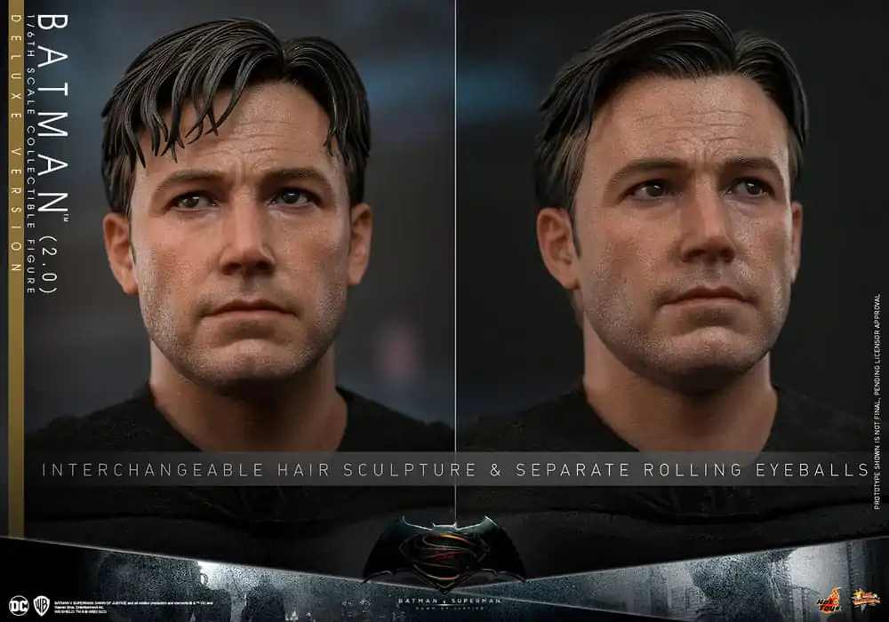 Batman v Superman: Dawn of Justice Movie Masterpiece Akčná figúrka 1/6 Batman 2.0 (Deluxe Version) 32 cm produktová fotografia