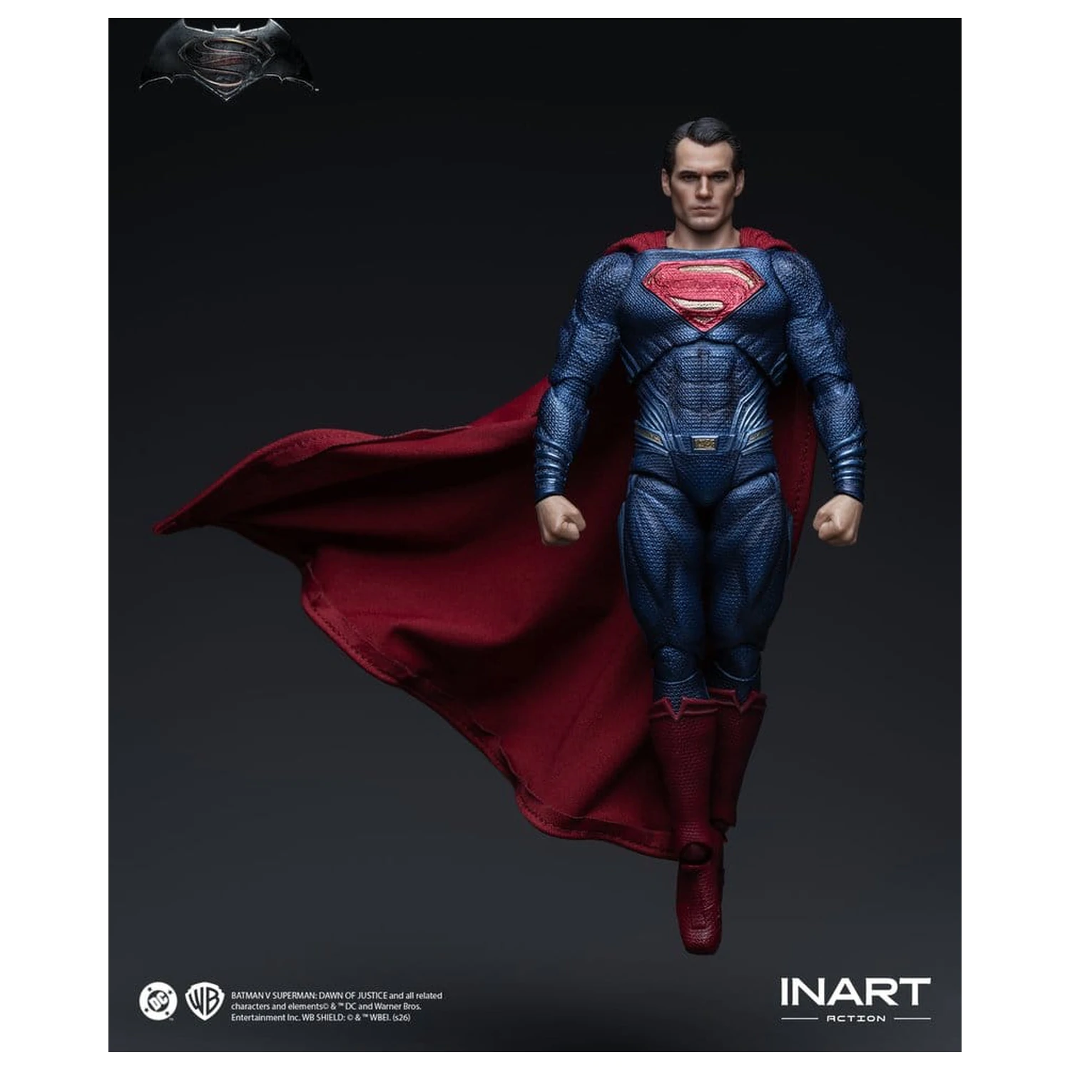 Batman vs Superman: Dawn of Justice akčná figúrka 1/12 Superman 17 cm produktová fotografia