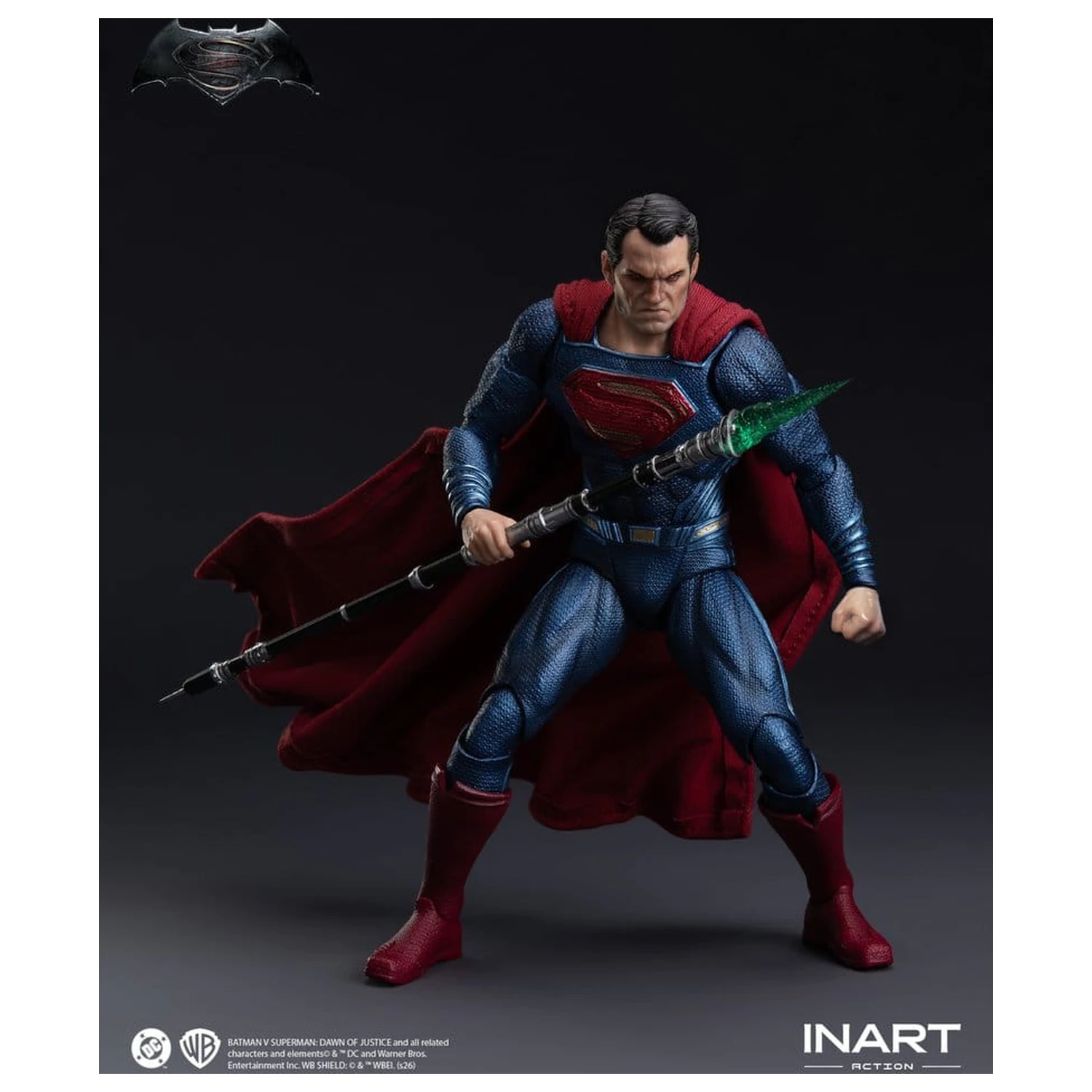 Batman vs Superman: Dawn of Justice akčná figúrka 1/12 Superman 17 cm produktová fotografia