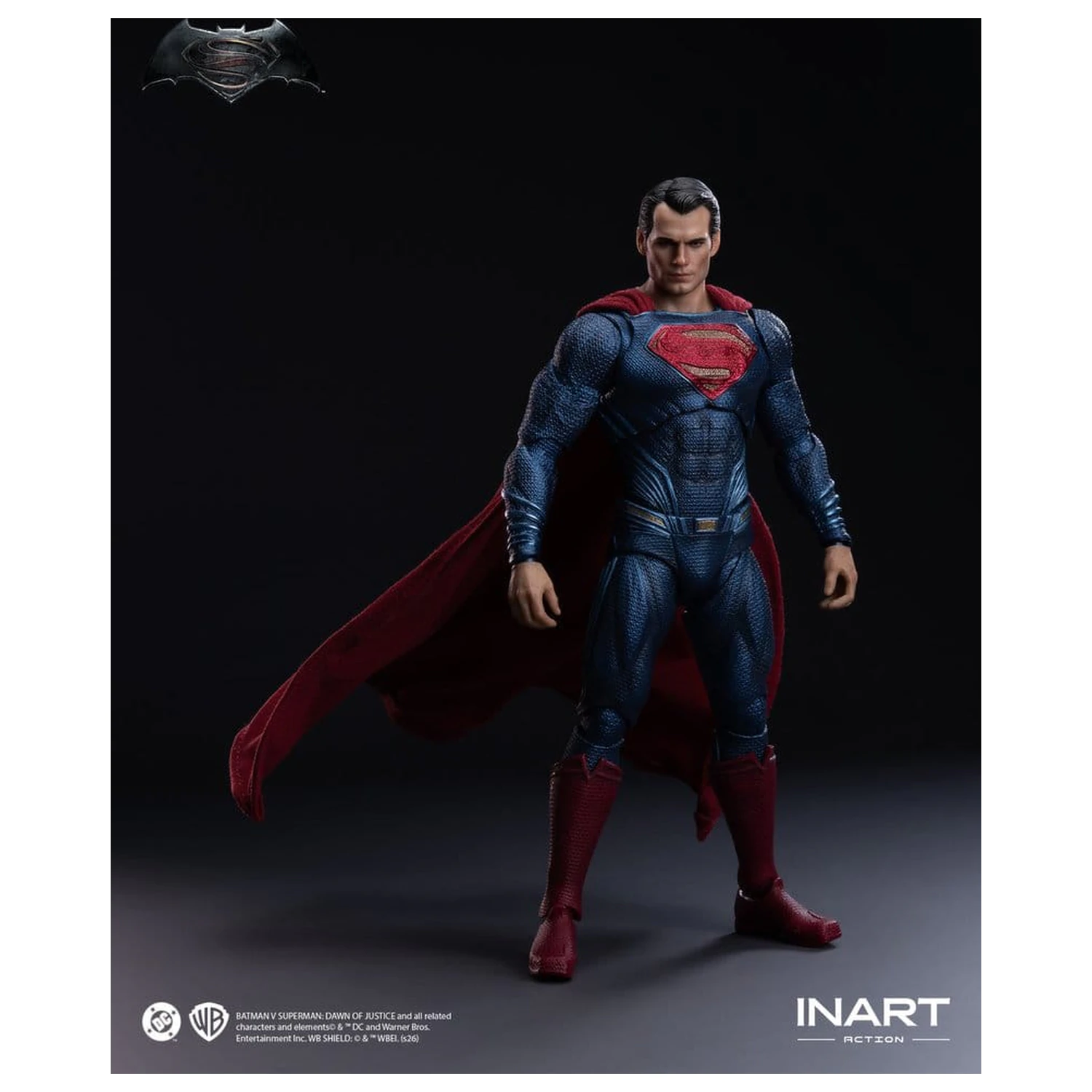 Batman vs Superman: Dawn of Justice akčná figúrka 1/12 Superman 17 cm produktová fotografia