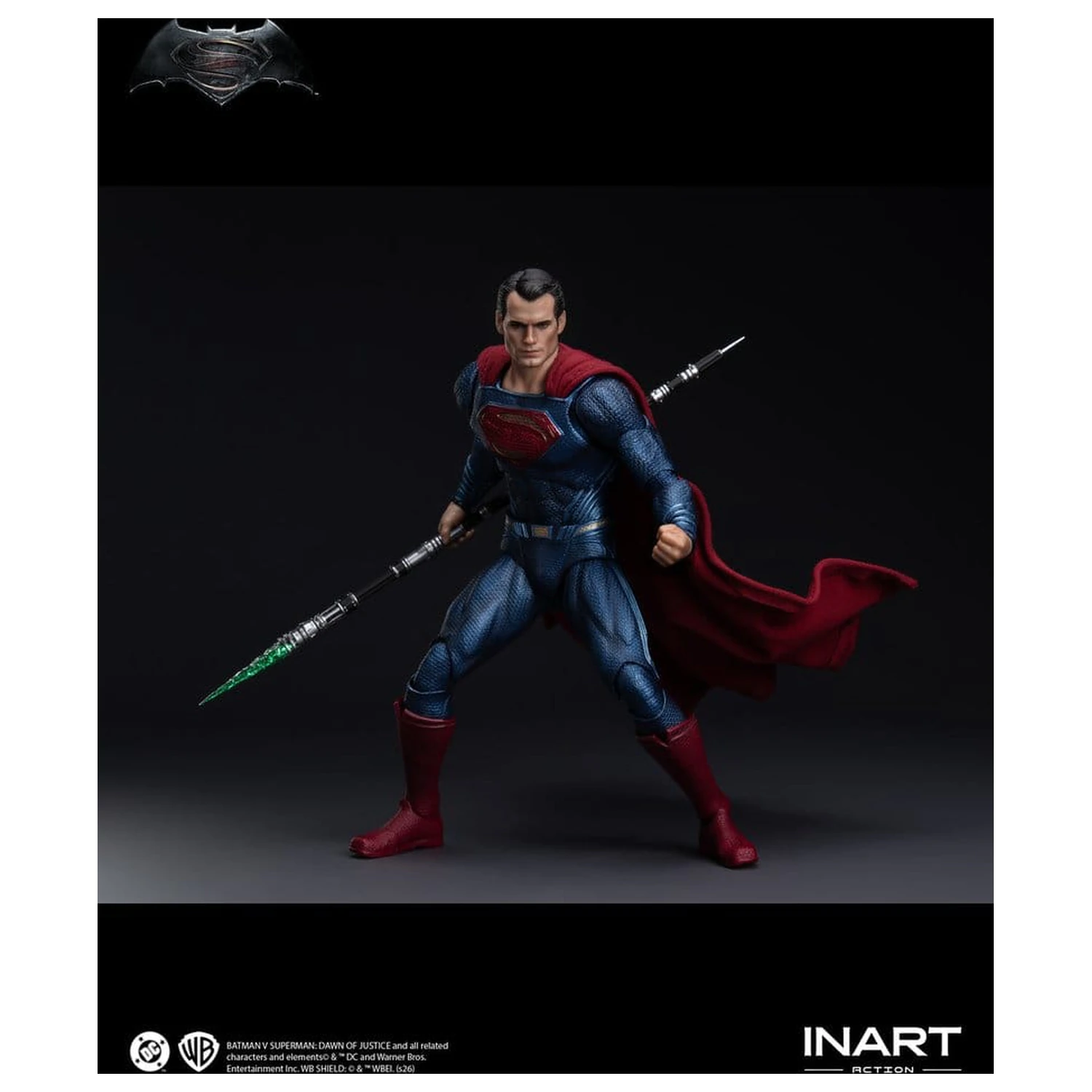 Batman vs Superman: Dawn of Justice akčná figúrka 1/12 Superman 17 cm produktová fotografia