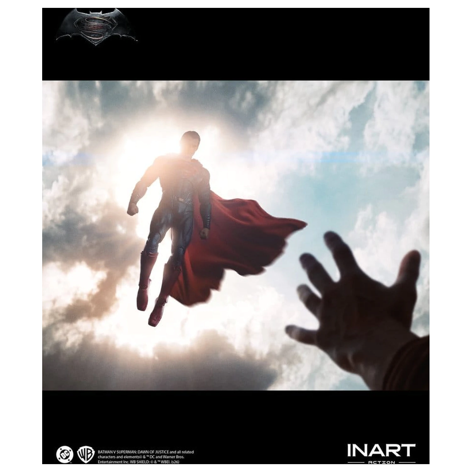 Batman vs Superman: Dawn of Justice akčná figúrka 1/12 Superman 17 cm produktová fotografia