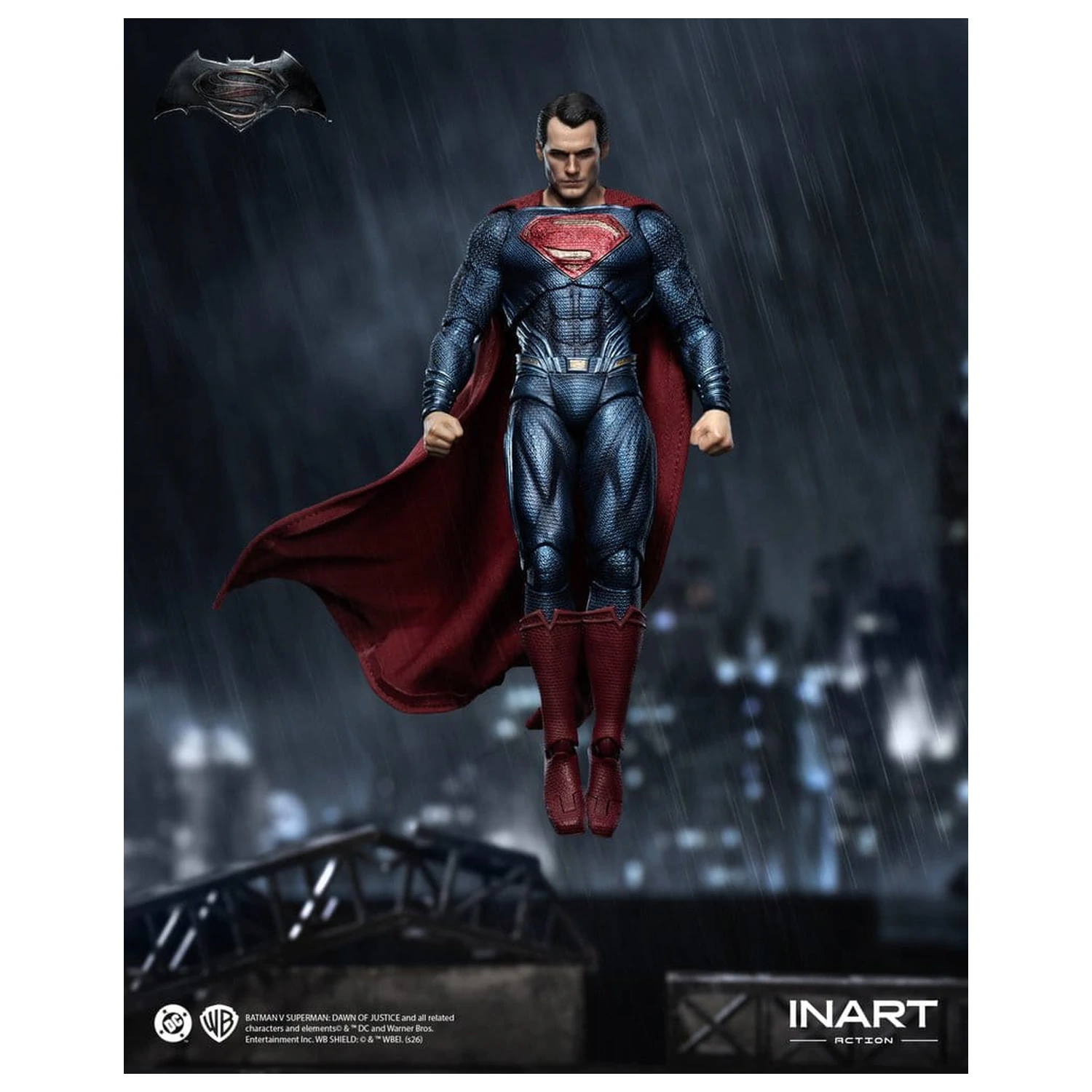 Batman vs Superman: Dawn of Justice akčná figúrka 1/12 Superman 17 cm produktová fotografia