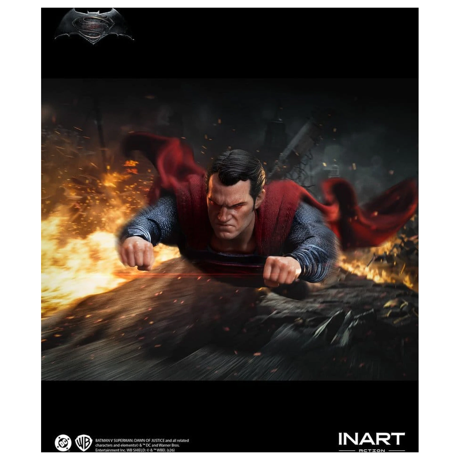 Batman vs Superman: Dawn of Justice akčná figúrka 1/12 Superman 17 cm produktová fotografia