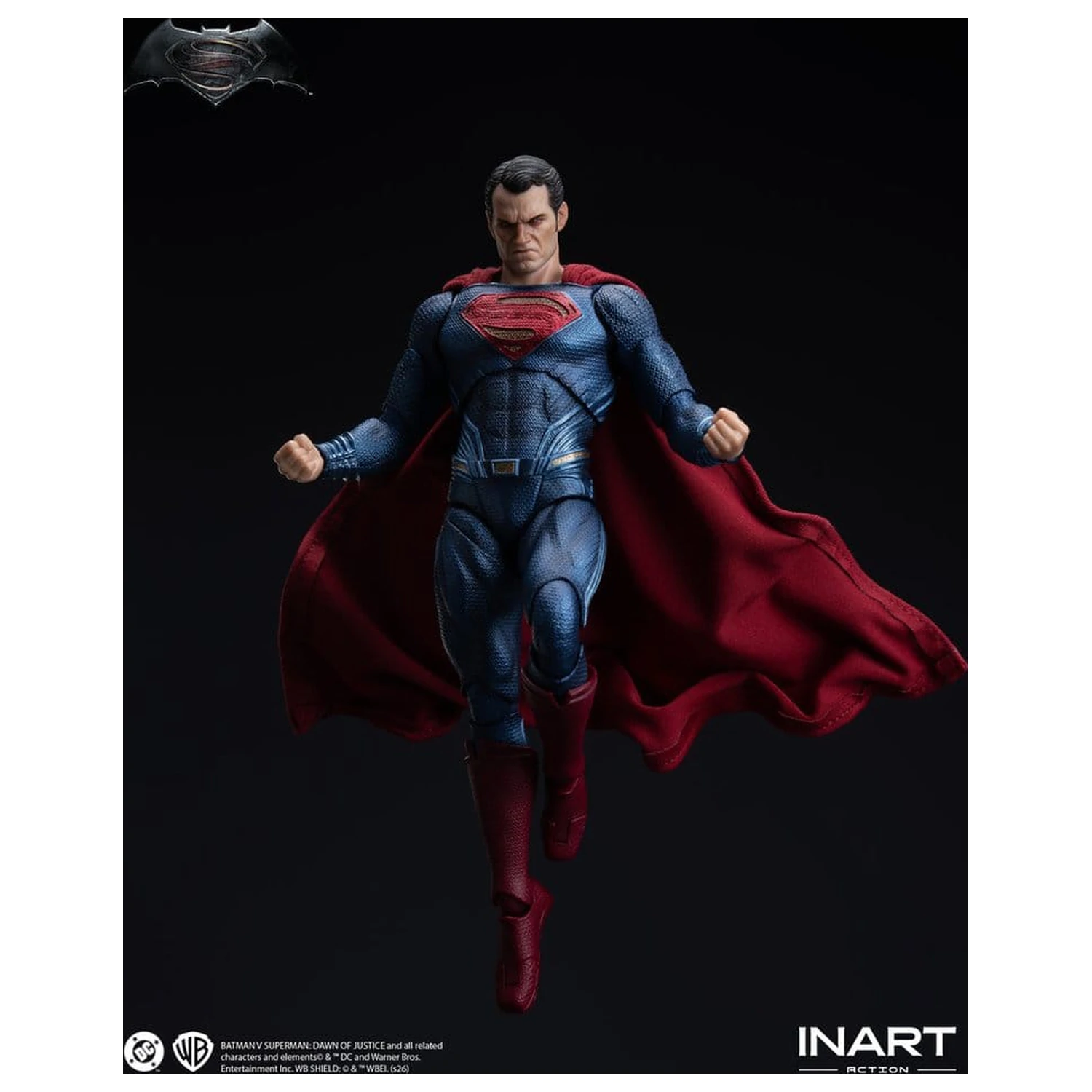 Batman vs Superman: Dawn of Justice akčná figúrka 1/12 Superman 17 cm produktová fotografia