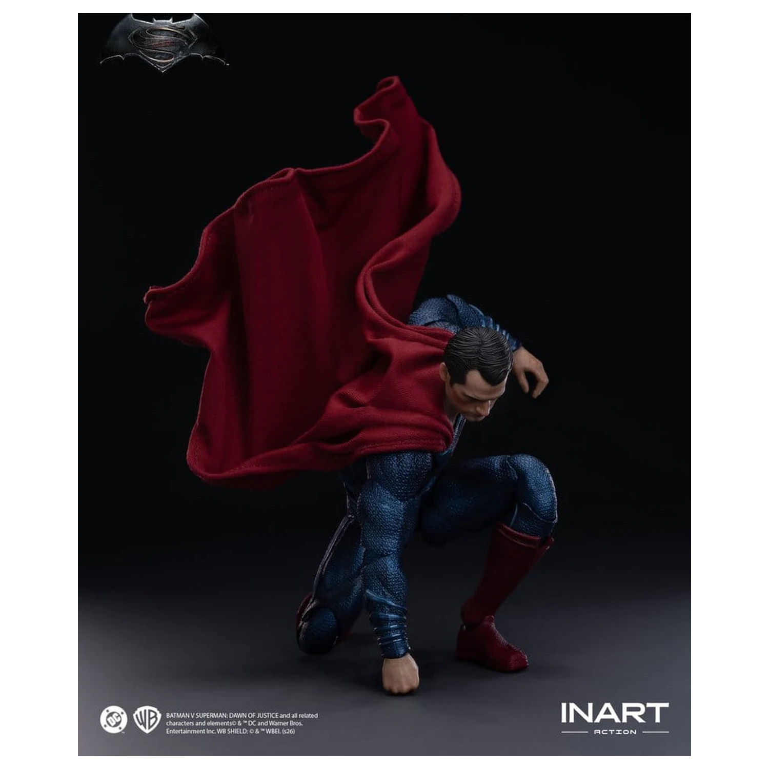 Batman vs Superman: Dawn of Justice akčná figúrka 1/12 Superman 17 cm produktová fotografia