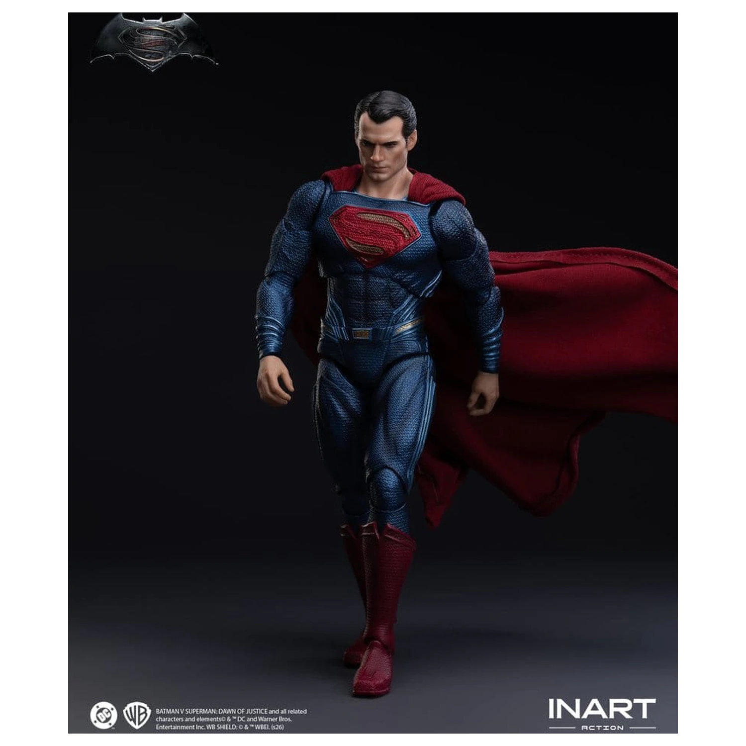 Batman vs Superman: Dawn of Justice akčná figúrka 1/12 Superman 17 cm produktová fotografia