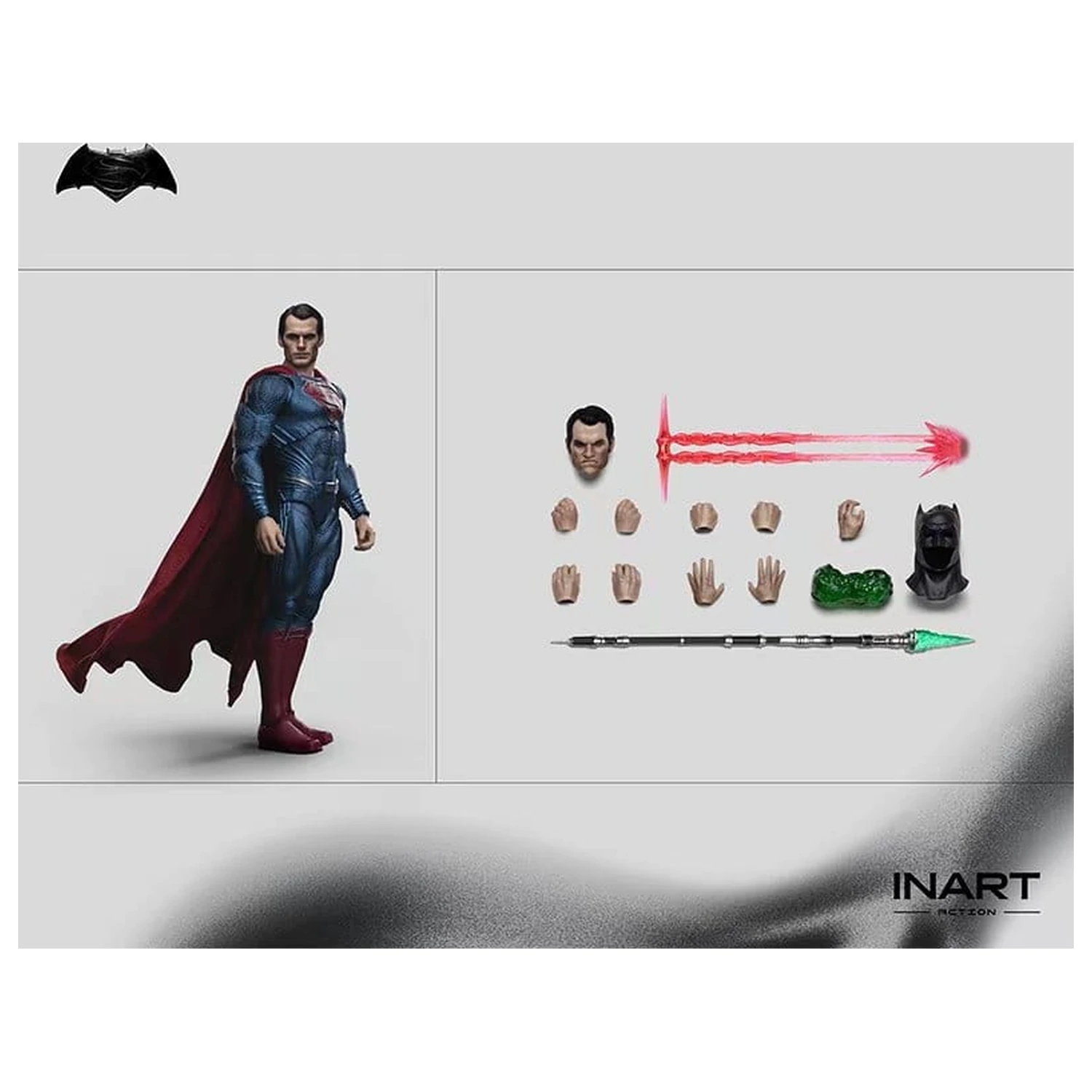Batman vs Superman: Dawn of Justice akčná figúrka 1/12 Superman 17 cm produktová fotografia