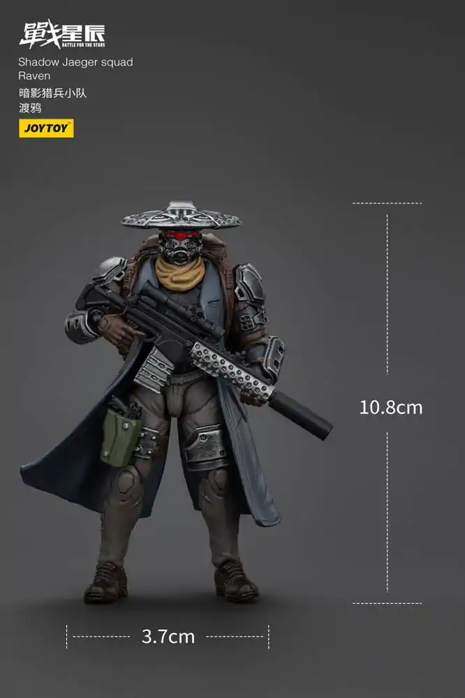 Battle For the Stars Akčná figúrka Shadow Jaeger Squad Raven 16 cm produktová fotografia