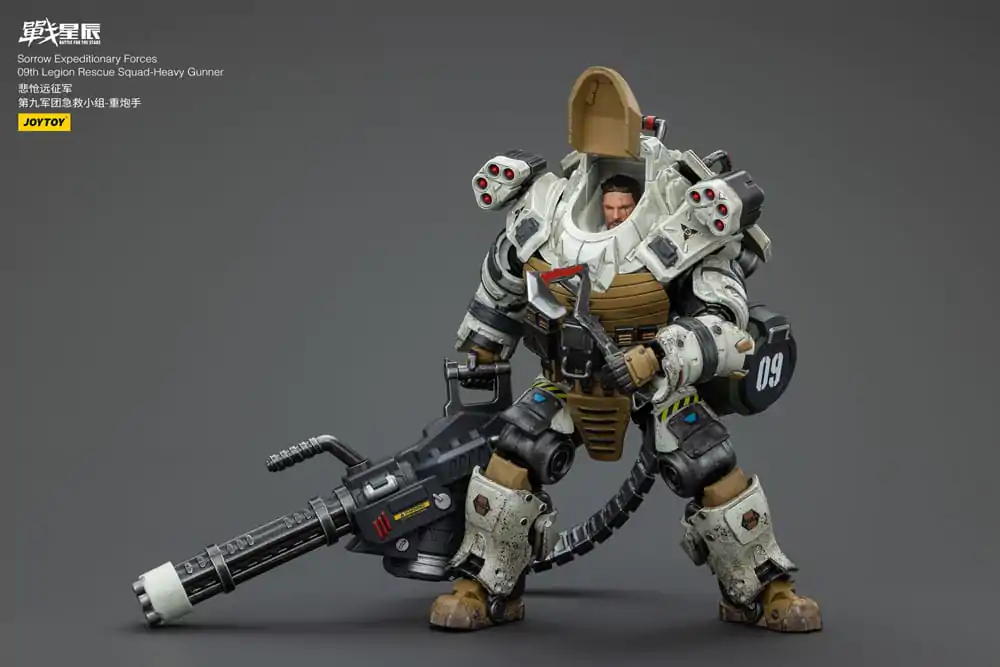 Akčná figúrka Battle For The Stars Sorrow Expeditionary Forces 09th Legion Rescue Squad-Heavy Gunner 16 cm produktová fotografia