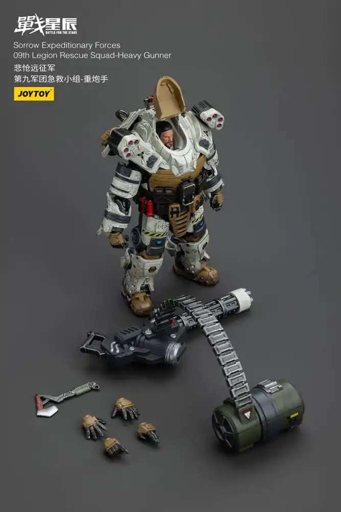 Akčná figúrka Battle For The Stars Sorrow Expeditionary Forces 09th Legion Rescue Squad-Heavy Gunner 16 cm produktová fotografia