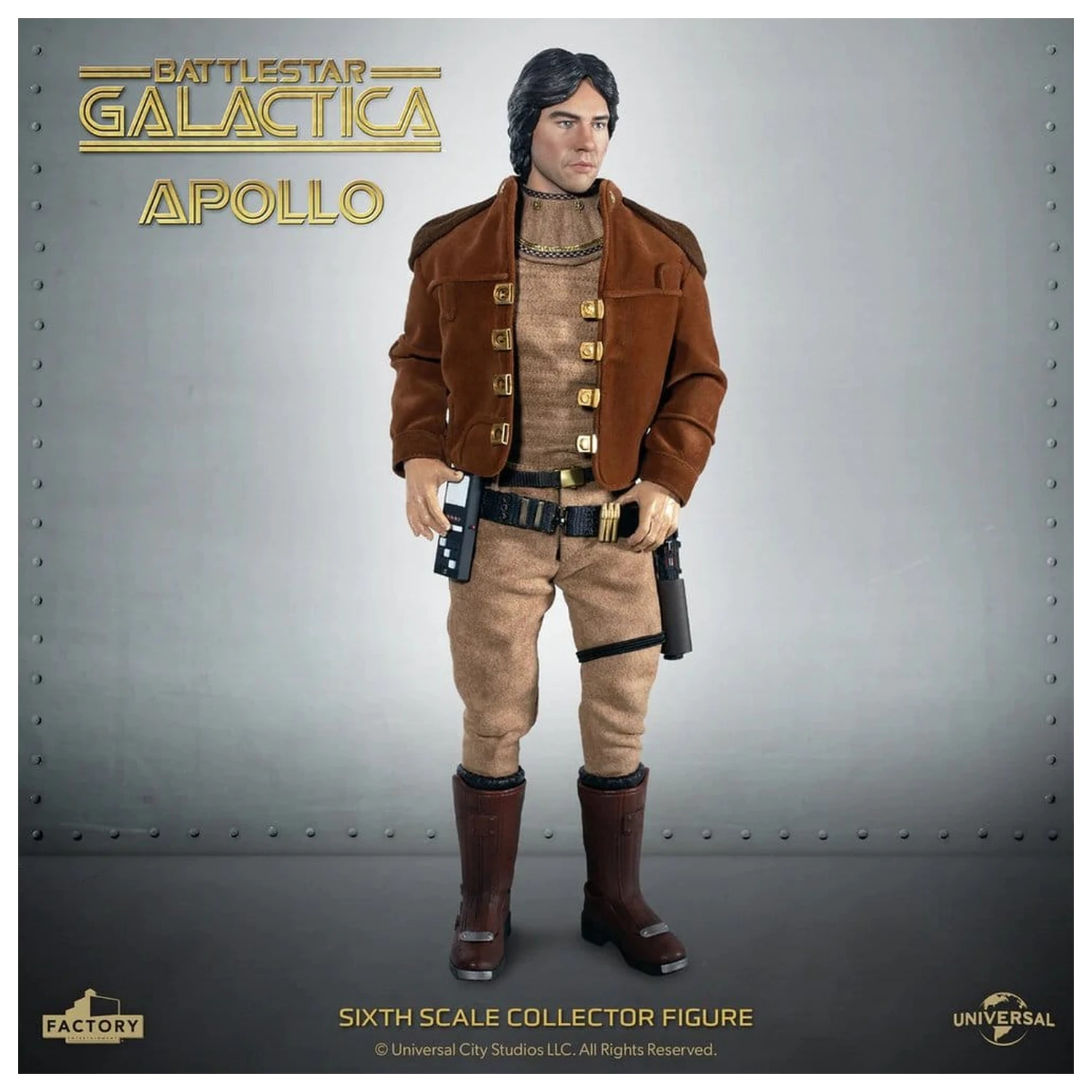 Battlestar Galactica akčná figúrka 1/6 Captain Apollo 15 cm produktová fotografia