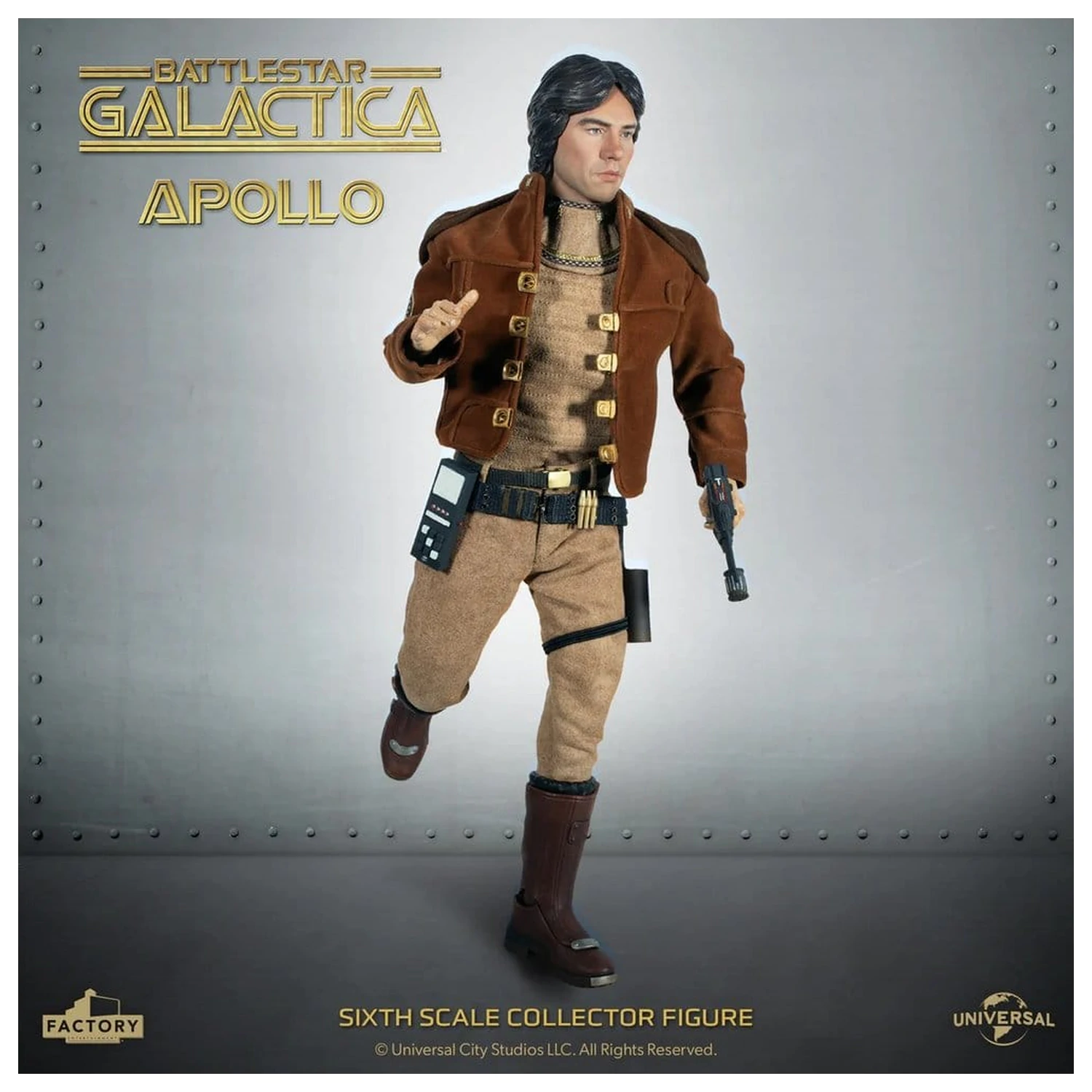 Battlestar Galactica akčná figúrka 1/6 Captain Apollo 15 cm produktová fotografia