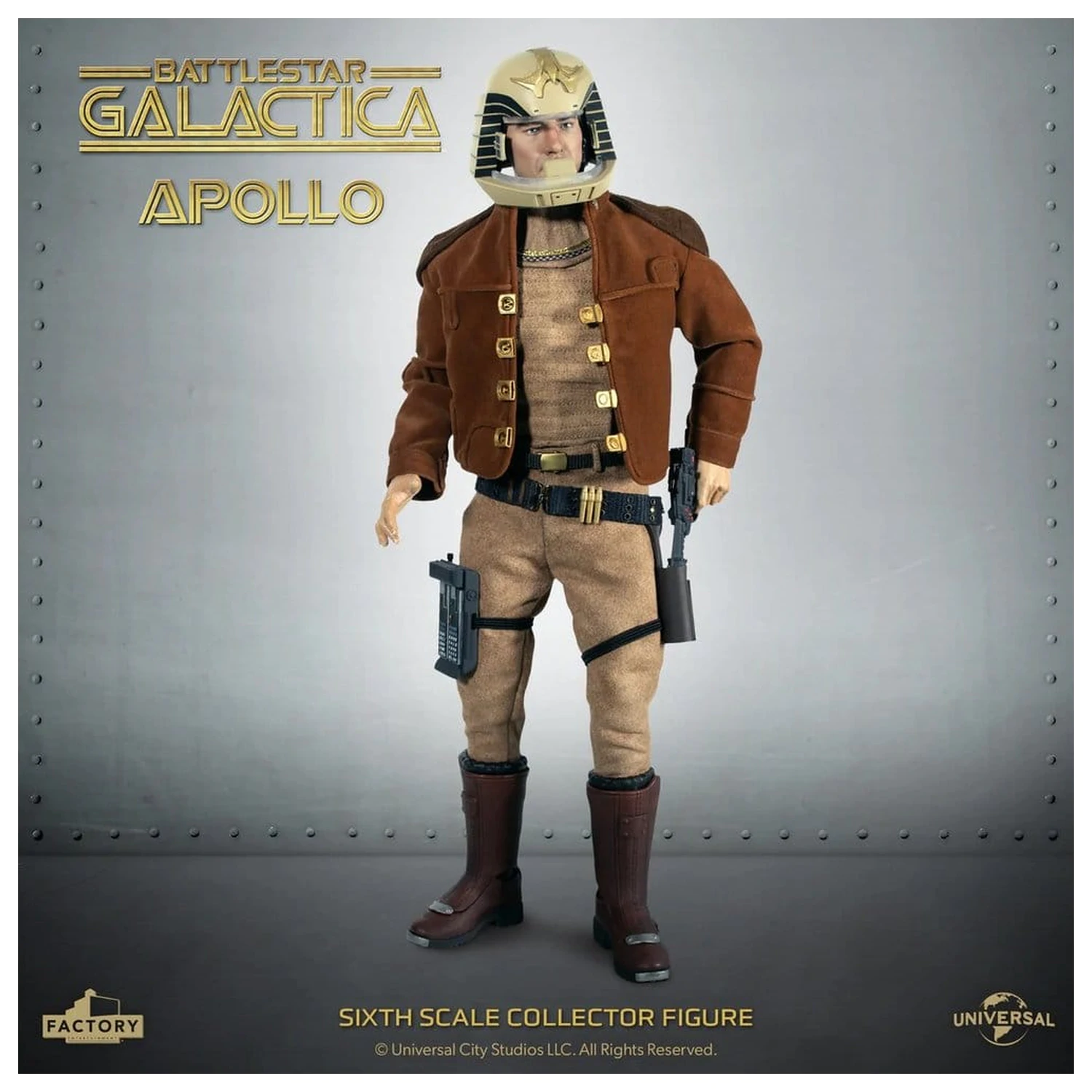 Battlestar Galactica akčná figúrka 1/6 Captain Apollo 15 cm produktová fotografia