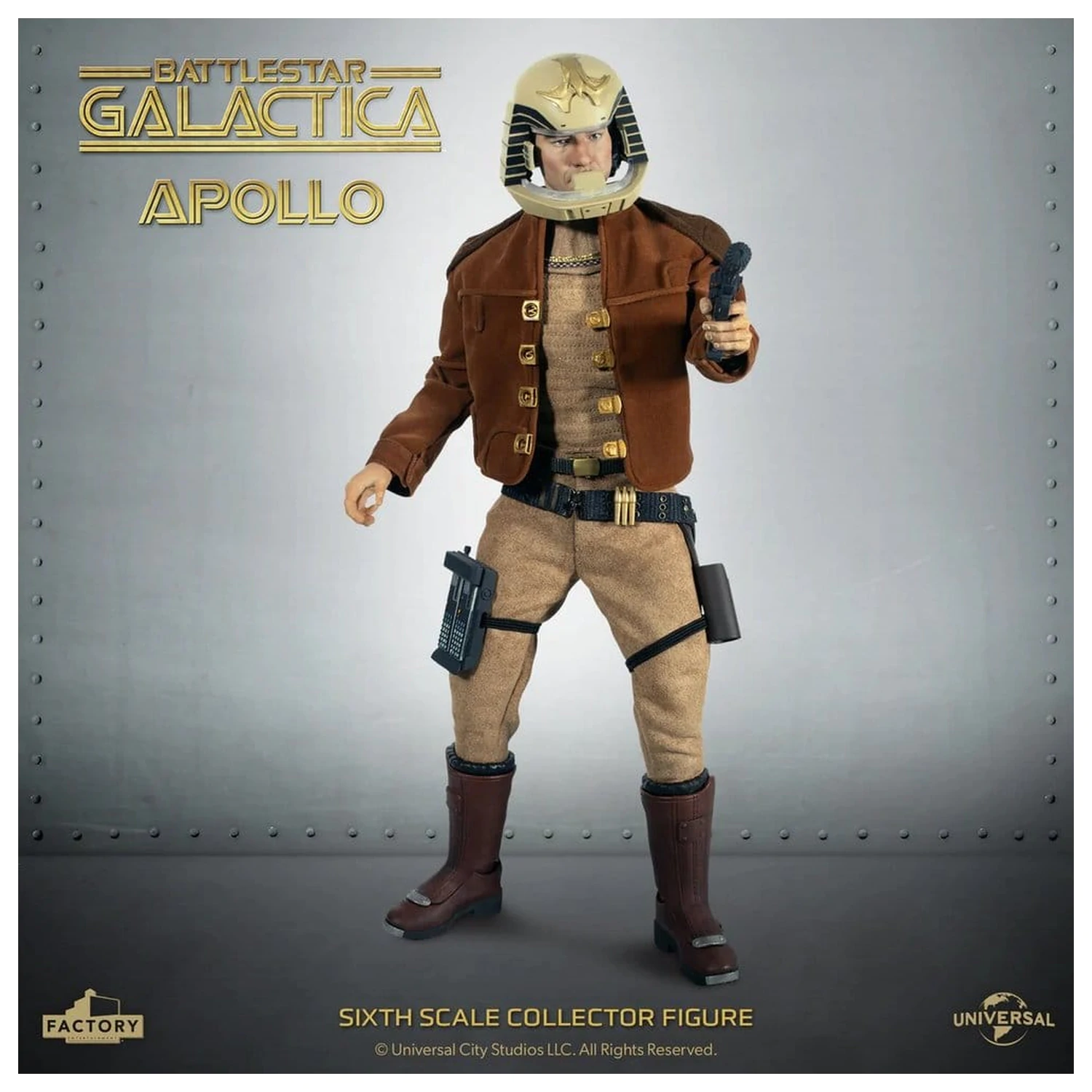 Battlestar Galactica akčná figúrka 1/6 Captain Apollo 15 cm produktová fotografia