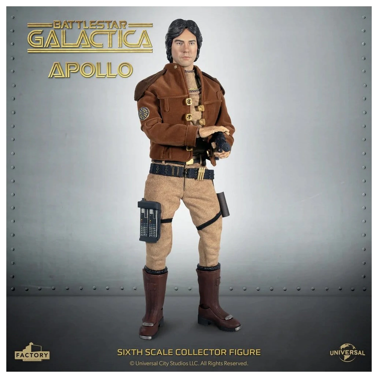 Battlestar Galactica akčná figúrka 1/6 Captain Apollo 15 cm produktová fotografia